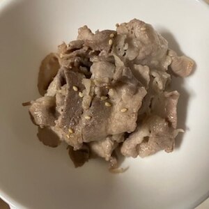 焼くだけ簡単★豚肉のオイスターソース炒め